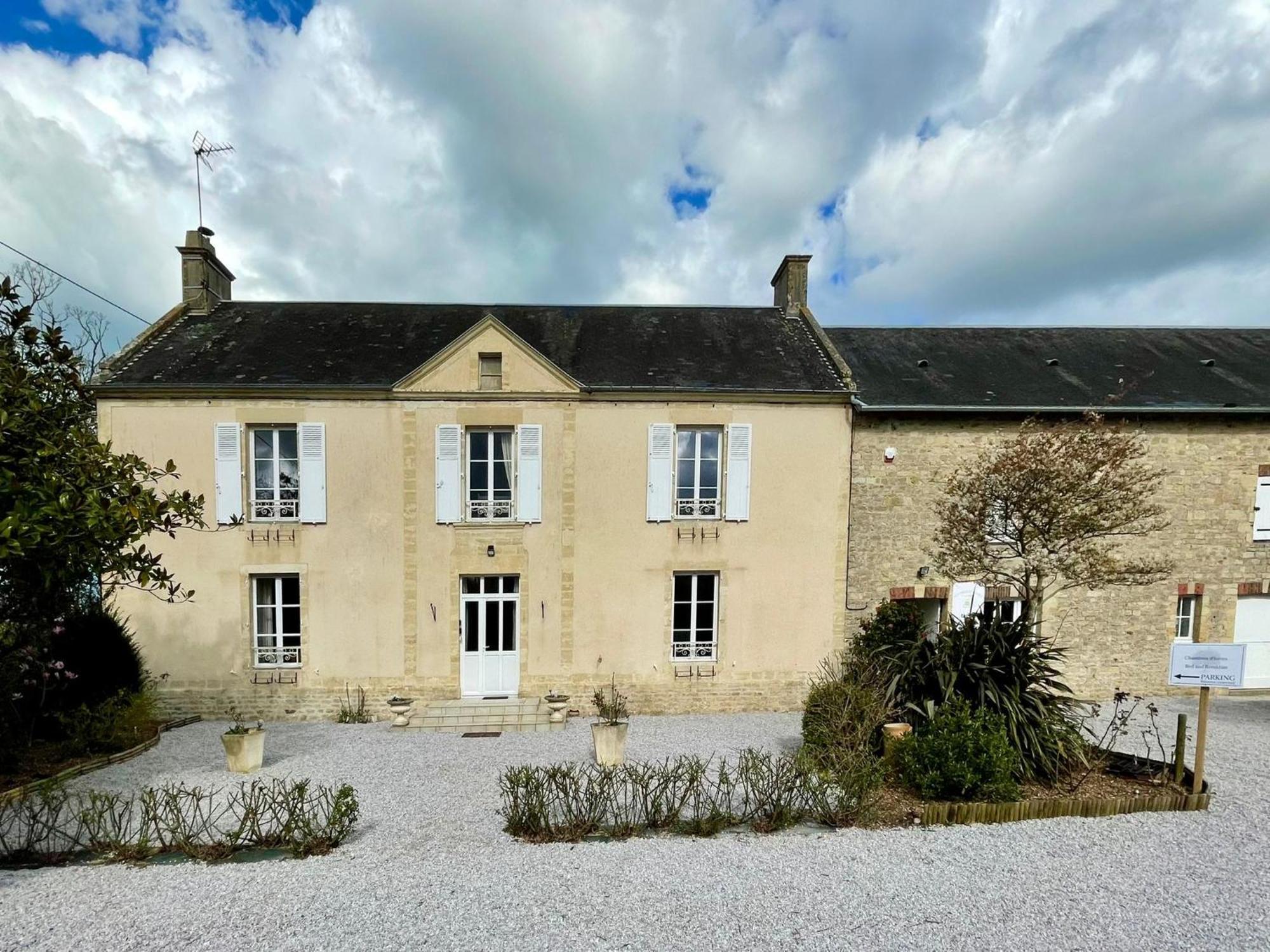 Les Chambres D'Omaha Beach Etablissement Avec Deux Chambres D'Hotes, Petit-Dejeuner Compris Fait-Maison Et Produits Locaux 비에르빌레-쉬르-메르 외부 사진